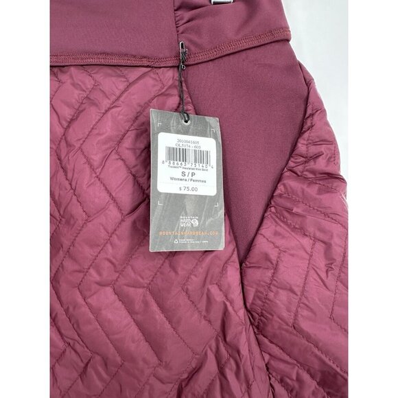 Mountain Hardwear Trekkin Insulated Purple Mini Skirt OL6862 Womens Womens S NWT - Picture 2 of 10